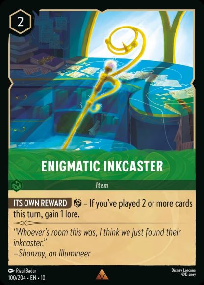 Enigmatic Inkcaster · Whispers in the Well 100