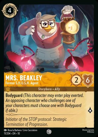 Mrs. Beakley - Former S.H.U.S.H. Agent  ·  Whispers in the Well 11