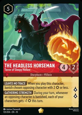 The Headless Horseman - Terror of Sleepy Hollow · Whispers in the Well 125 · Foil
