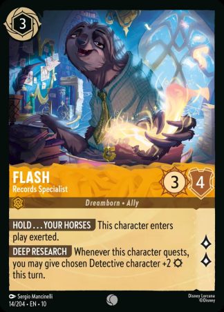 Flash - Records Specialist  ·  Whispers in the Well 14