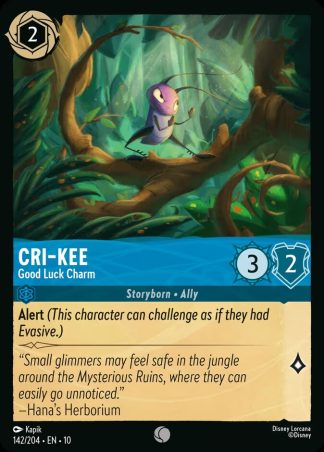 Cri-Kee - Good Luck Charm  ·  Whispers in the Well 142 · Foil