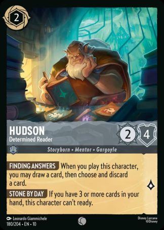 Hudson - Determined Reader  ·  Whispers in the Well 180