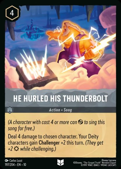 He Hurled His Thunderbolt · Whispers in the Well 197