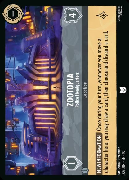 Zootopia - Police Headquarters · Whispers in the Well 203