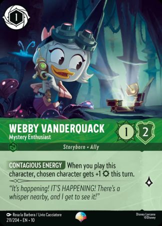Webby Vanderquack - Mystery Enthusiast  ·  Whispers in the Well 211