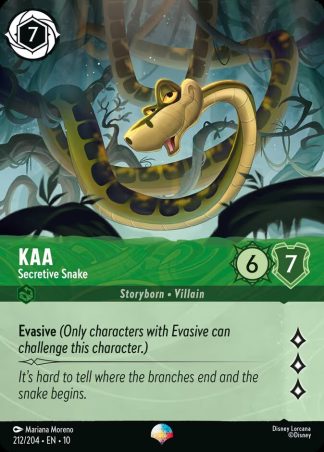 Kaa - Secretive Snake  ·  Whispers in the Well 212