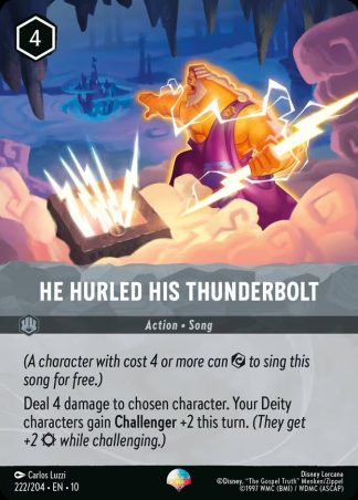 He Hurled His Thunderbolt  ·  Whispers in the Well 222
