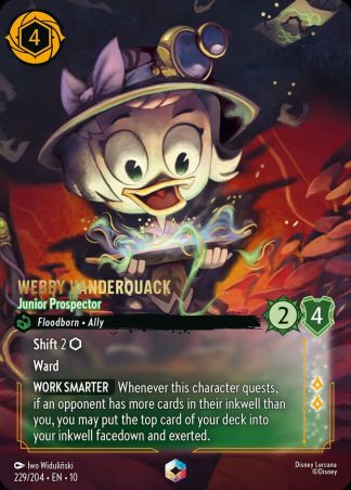 Webby Vanderquack - Junior Prospector  ·  Whispers in the Well 229