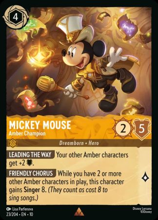 Mickey Mouse - Amber Champion  ·  Whispers in the Well 23