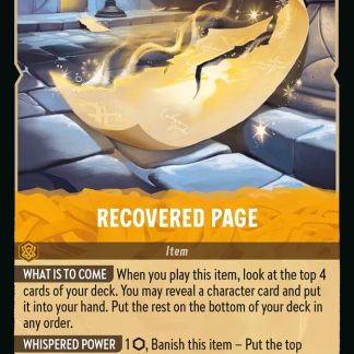 Recovered Page  ·  Whispers in the Well 30