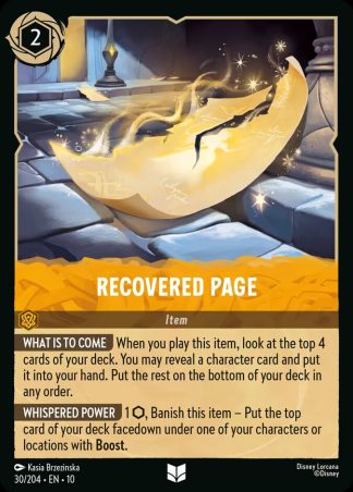Recovered Page  ·  Whispers in the Well 30