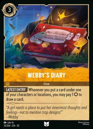 Webby's Diary · Whispers in the Well 31