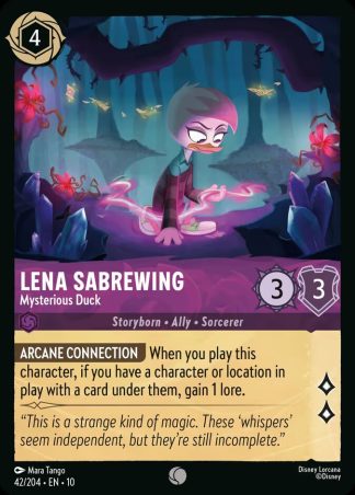 Lena Sabrewing - Mysterious Duck  ·  Whispers in the Well 42