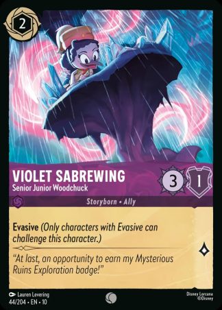 Violet Sabrewing - Senior Junior Woodchuck  ·  Whispers in the Well 44