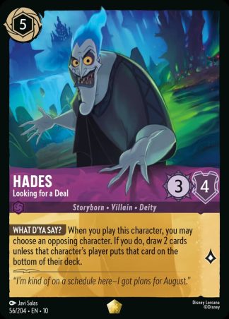 Hades - Looking for a Deal · Whispers in the Well 56 · Calibre 10