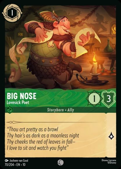 Big Nose - Lovesick Poet · Whispers in the Well 70