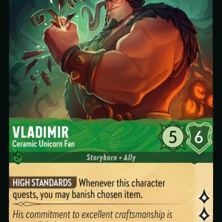 Vladimir - Ceramic Unicorn Fan  ·  Whispers in the Well 75