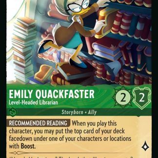 Emily Quackfaster - Level-Headed Librarian  ·  Whispers in the Well 80