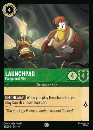 Launchpad - Exceptional Pilot  ·  Whispers in the Well 83 · Foil