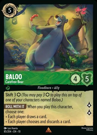 Baloo - Carefree Bear  ·  Whispers in the Well 85 · Foil