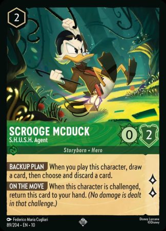Scrooge McDuck - S.H.U.S.H. Agent  ·  Whispers in the Well 89