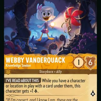 Webby Vanderquack - Knowledge Seeker  ·  Whispers in the Well 9