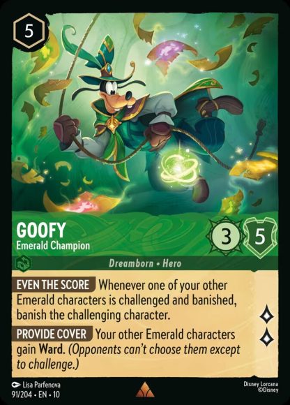 Goofy - Emerald Champion · Whispers in the Well 91
