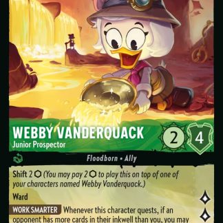 Webby Vanderquack - Junior Prospector  ·  Whispers in the Well 93