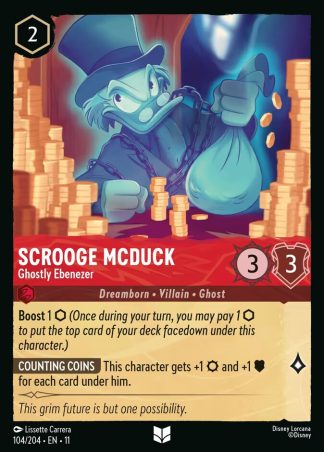 Scrooge McDuck - Ghostly Ebenezer  ·  Winterspell 104