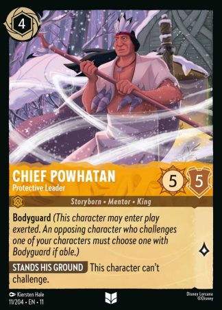 Chief Powhatan - Protective Leader  ·  Winterspell 11