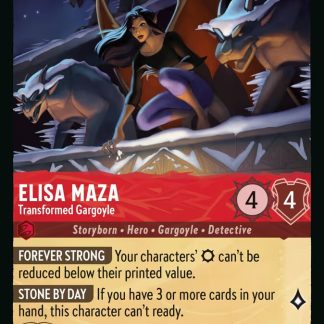 Elisa Maza - Transformed Gargoyle  ·  Winterspell 112