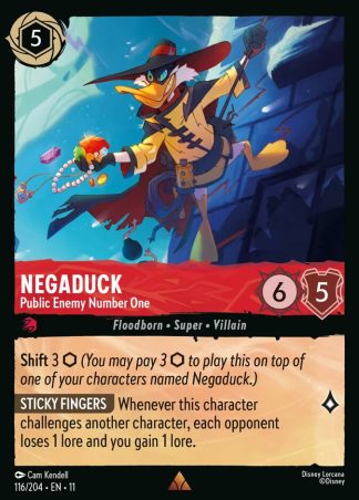 Negaduck - Public Enemy Number One  ·  Winterspell 116