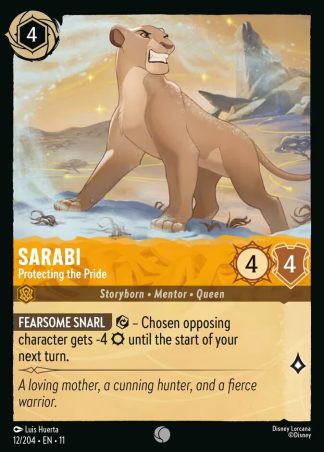 Sarabi - Protecting the Pride  ·  Winterspell 12