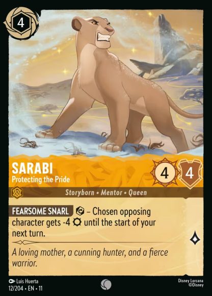 Sarabi - Protecting the Pride · Winterspell 12
