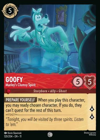 Goofy - Marley's Clumsy Spirit  ·  Winterspell 120