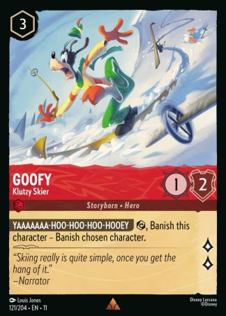 Goofy - Klutzy Skier  ·  Winterspell 121