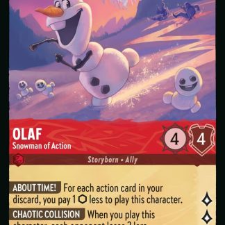 Olaf - Snowman of Action  ·  Winterspell 122