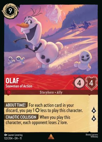 Olaf - Snowman of Action  ·  Winterspell 122