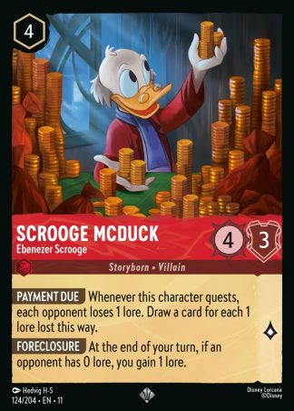 Scrooge McDuck - Ebenezer Scrooge  ·  Winterspell 124
