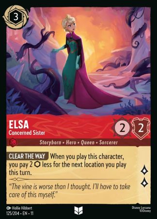 Elsa - Concerned Sister  ·  Winterspell 125