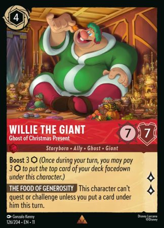 Willie the Giant - Ghost of Christmas Present  ·  Winterspell 126
