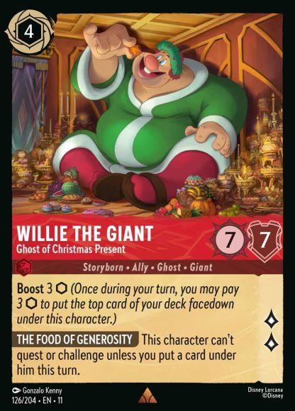 Willie the Giant - Ghost of Christmas Present · Winterspell 126