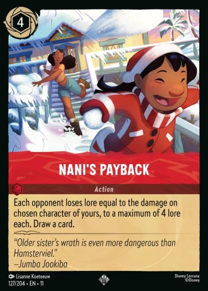 Nani's Payback · Winterspell 127