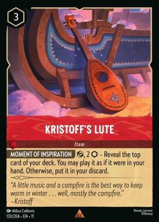 Kristoff's Lute  ·  Winterspell 133