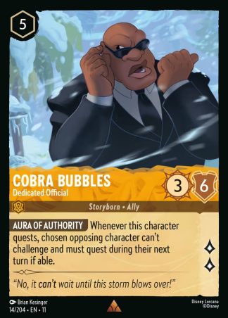 Cobra Bubbles - Dedicated Official  ·  Winterspell 14