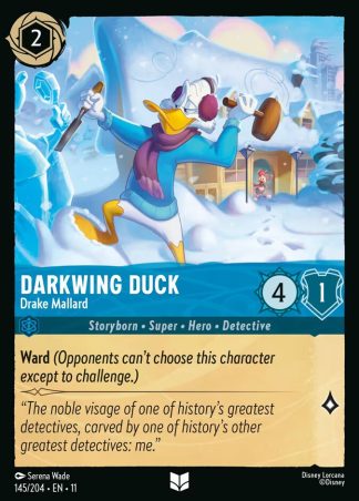 Darkwing Duck - Drake Mallard  ·  Winterspell 145