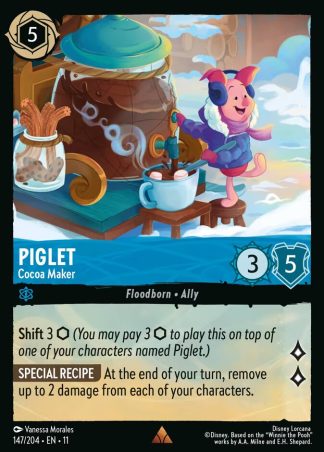 Piglet - Cocoa Maker  ·  Winterspell 147