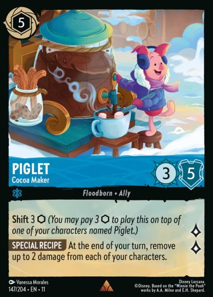 Piglet - Cocoa Maker · Winterspell 147