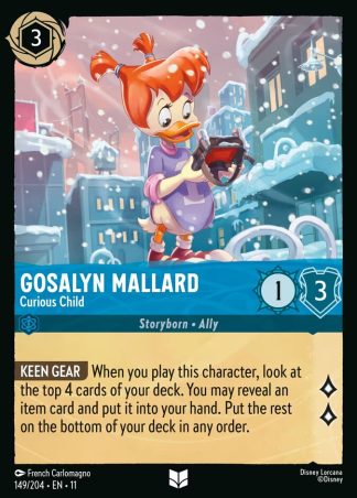 Gosalyn Mallard - Curious Child  ·  Winterspell 149