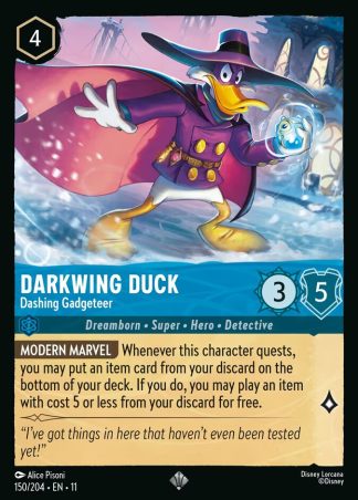Darkwing Duck - Dashing Gadgeteer  ·  Winterspell 150